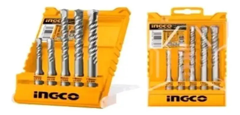 Set Brocas Sds Plus Para Concreto 5 Piezas Industrial 6-12mm 6