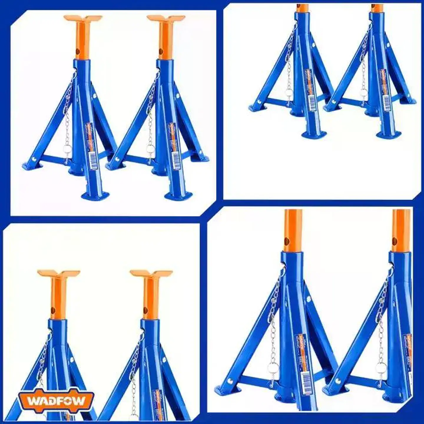 Set Banquillos Elevacion 2 Piezas 3 Toneladas Wadfow Whj3503 3