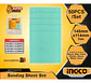 Set 50 Lijas P40 80 120 180 Multimaterial 145x114 Mm Ingco 40 - Miniatura 2