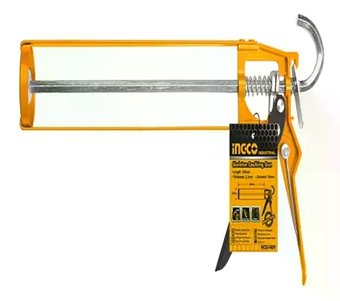 Pistola Para Aplicar Silicona 9'' Ingco Hcg1409