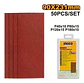 Set 50 Lijas P40 P80 P120 P180 Ingco 90x231 Mm Akfs2401012 0 - Miniatura 3