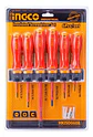 Set Destornilladores Electricos Aislado 6pcs Ingco Hkisd0608 - Miniatura 12