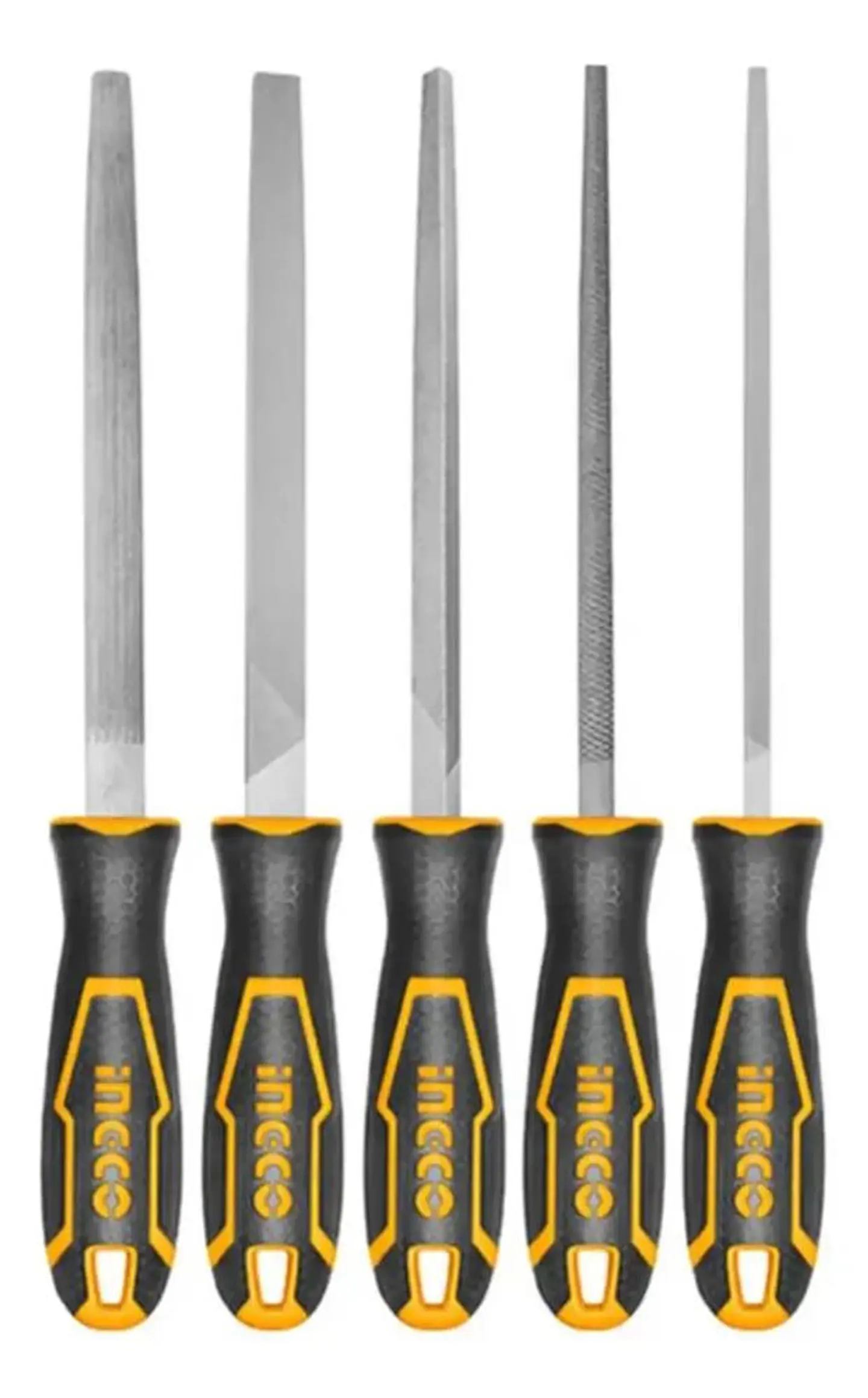 Set De Limatones Para Metal 5 Piezas Ingco 7