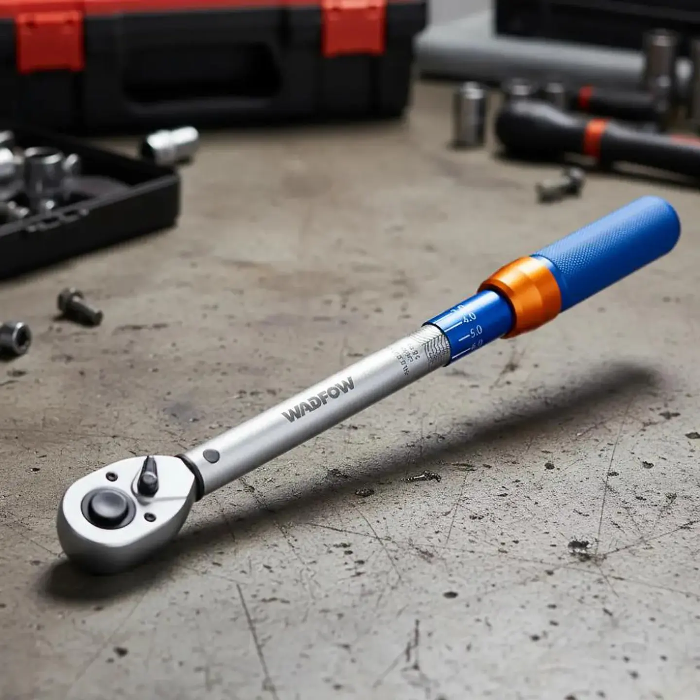 Llave De Torque Torquimetro 5-25nm 1/4 Wadfow Azul Azul 13