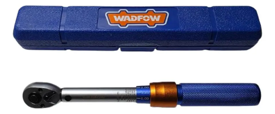 Llave De Torque Torquimetro 5-25nm 1/4 Wadfow Azul Azul 16