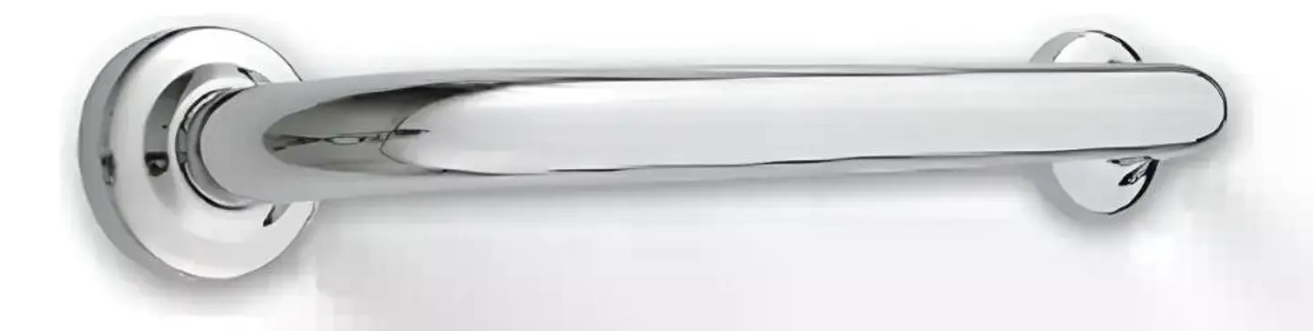 Barra Seguridad Recta Ducha Baño 60 Cm X 3,2 Cm Inoxidable Plateado Gris 11