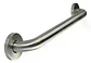 Barra Seguridad Recta Ducha Baño 60 Cm X 3,2 Cm Inoxidable Plateado Gris - Miniatura 12