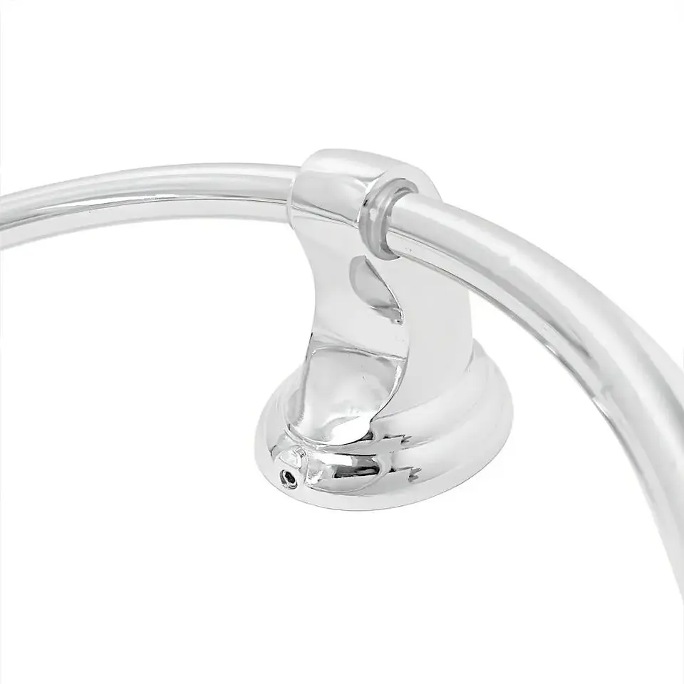 Toallero Aro, Toalla De Mano Metal Accesorio Baño Cromado 9