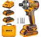 Atornillador De Impacto Bl 285 Nm Ingco + 2 Bat Cirli2028 Naranja 20v - Miniatura 9