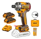 Atornillador De Impacto Bl 285 Nm Ingco + 2 Bat Cirli2028 Naranja 20v - Miniatura 10
