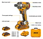 Atornillador De Impacto Bl 285 Nm Ingco + 2 Bat Cirli2028 Naranja 20v - Miniatura 11