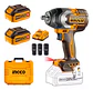 Llave Pistola Impacto Ingco Bl 1/2 20v 850nm 2bat Ciwli2085 Naranja Claro 220v 50hz/60hz - Miniatura 11