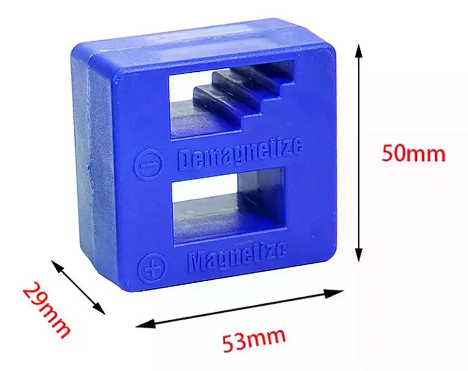 Magnetizador Destornillador 50x50x28 Mm Wadfow Desmagnetizad 8
