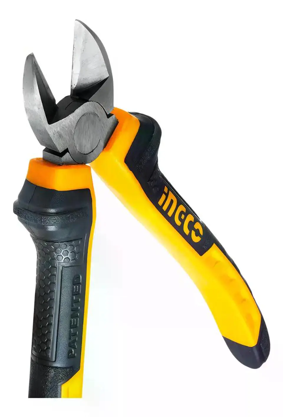 Alicate De Corte Diagonal Industrial Ingco 6 PuLG Hdcp28168 Naranjo/negro 14