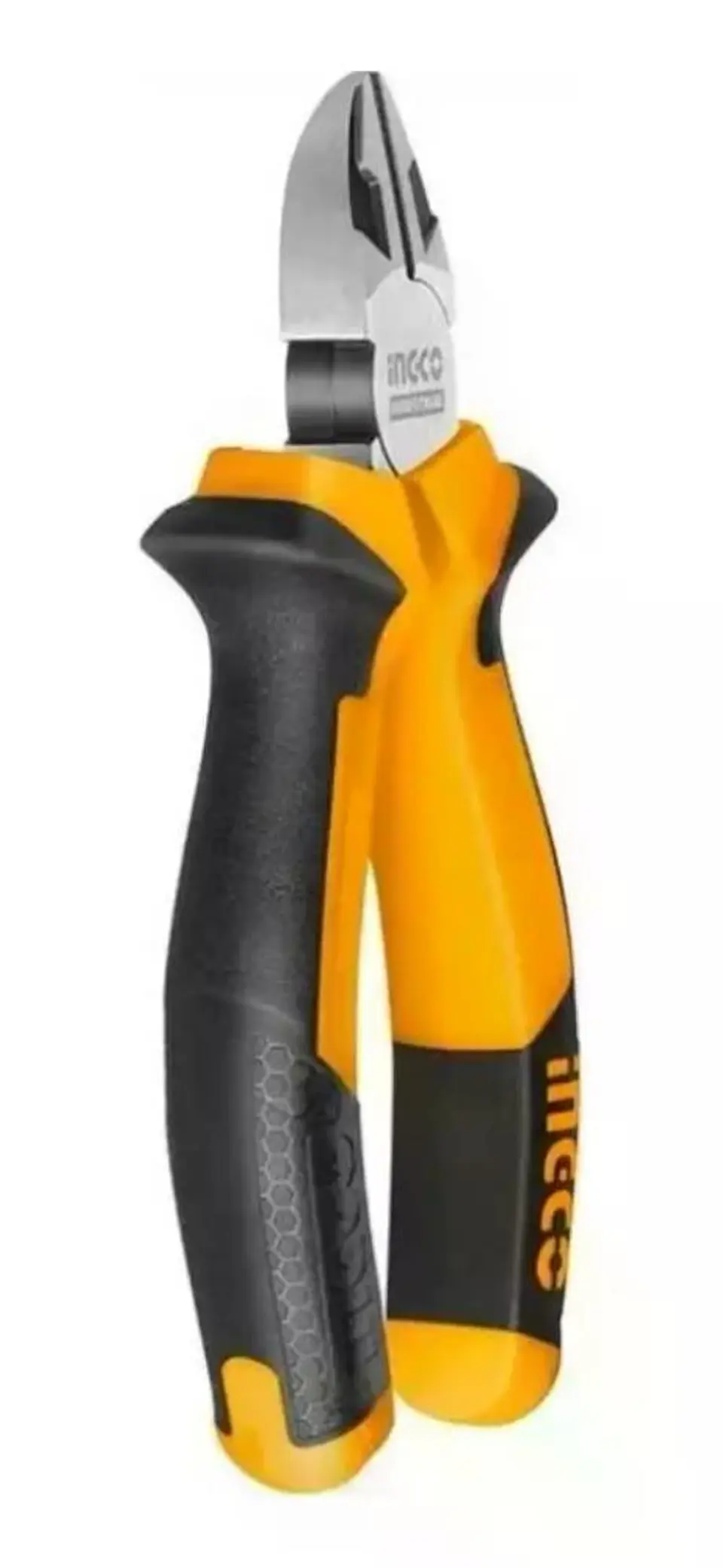 Alicate De Corte Diagonal Industrial Ingco 6 PuLG Hdcp28168 Naranjo/negro 15