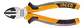 Alicate De Corte Diagonal Industrial Ingco 6 PuLG Hdcp28168 Naranjo/negro - Miniatura 21