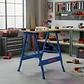 Banco De Trabajo Plegable Wadfow 100 Kg 60x63x75 Cm Wwe1525 Azul - Miniatura 9