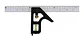 Escuadra Combinación Con Nivel 12 P Aluminio Fundido Redline Negro - Miniatura 12