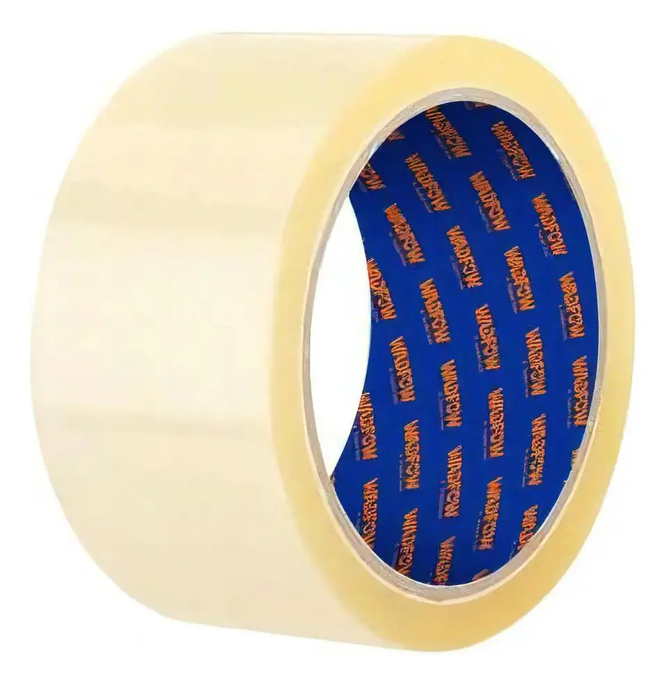 Cinta Adhesiva Para Embalaje 48 Mm 100 M Transp Wadfow  Transparente 4