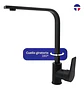 Llave Täumm Monomando Lavaplato Negra Notte Negro Mate Negro Mate - Miniatura 10