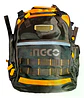 Mochila Porta Herramienta Industrial Ingco 46x38x17 Hbp01028 Naranjo/café - Miniatura 9