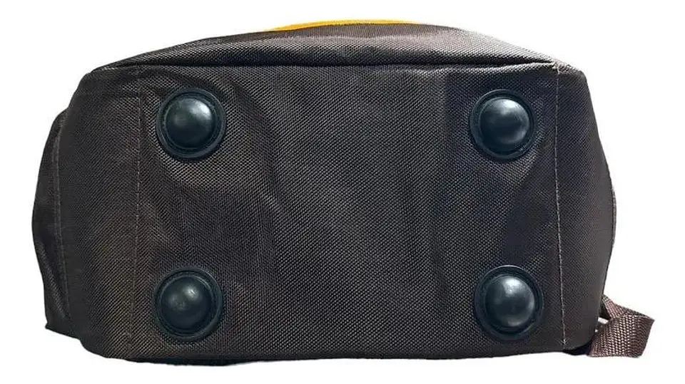 Mochila Porta Herramienta Industrial Ingco 46x38x17 Hbp01028 Naranjo/café 11