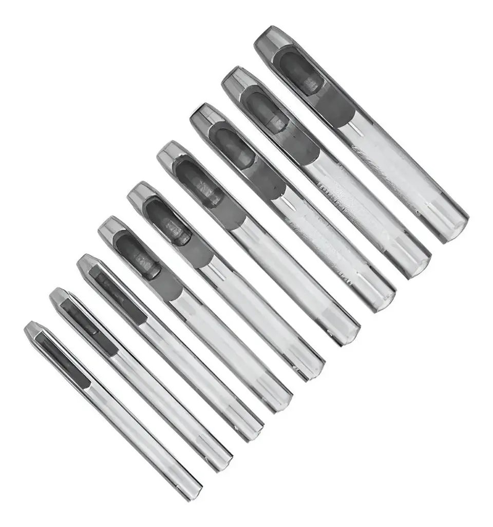 Kit Sacabocados De Impacto Set 9 Piezas 10