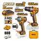 Kit Combo Ingco 20v Taladro Percutor 66nm + Llave De Impacto - Miniatura 9