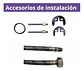 Llave Monomando Lavatorio Colomba Taumm Cromado Plateado Plateado Cromado - Miniatura 13