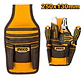 Cinturon Coleto Porta Herramientas Ingco 5 Bolsil Htbp040128 Amarillo - Miniatura 8