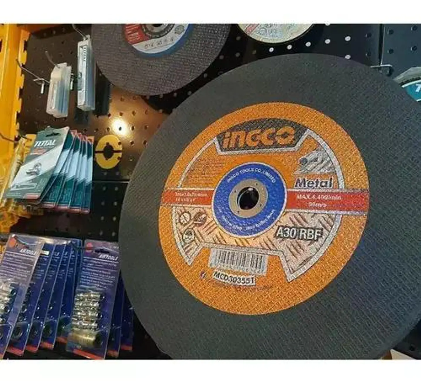 Disco Corte Metal 14 355mm Tronzadora Ingco Mcd253551 Negro Negro 9