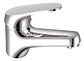 Llave Monomando Lavatorio Domenica Taumm Blanco Cromado - Miniatura 5