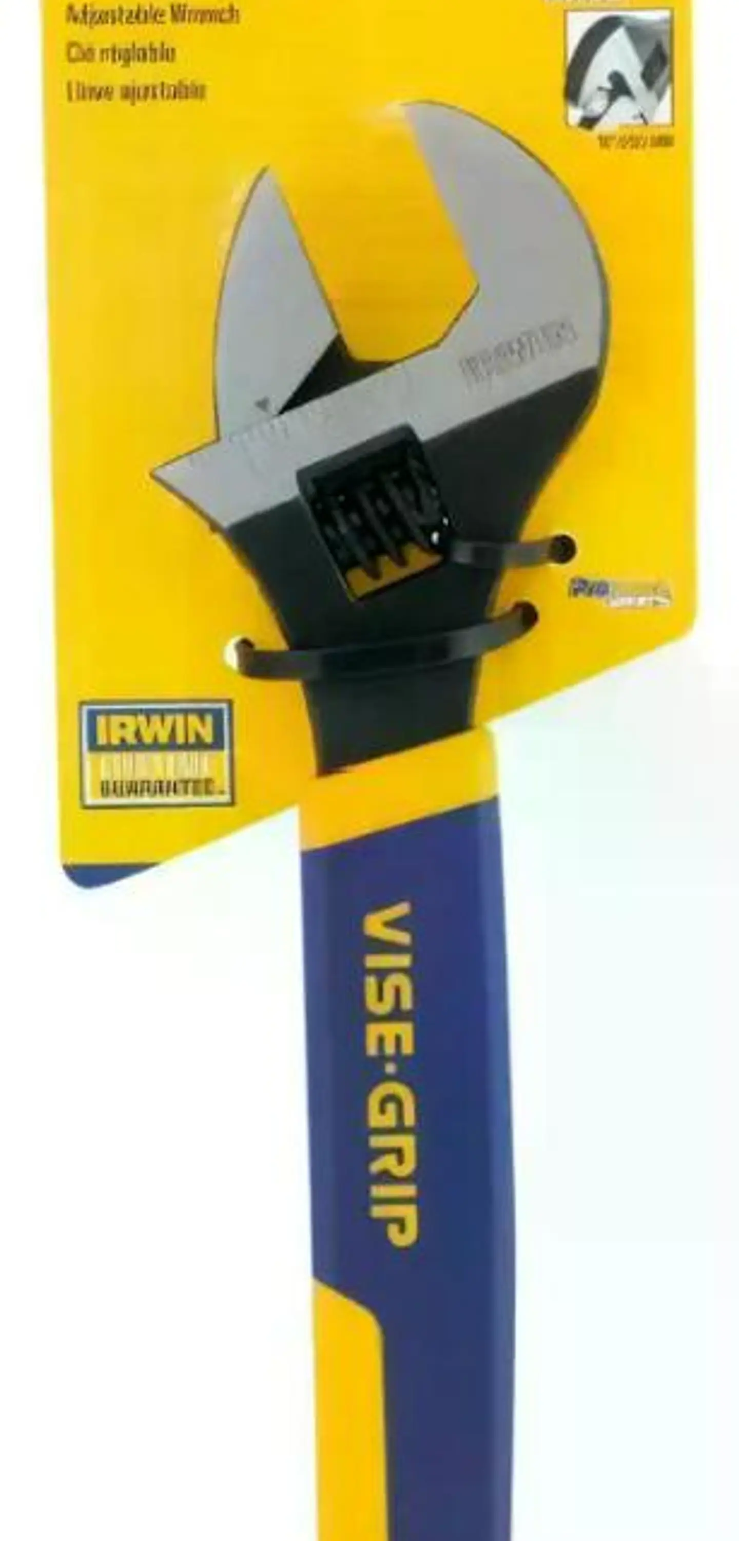 Llave Francesa Ajustable Irwin 10 Pulgadas (250 Mm) Color Azul Azul 10