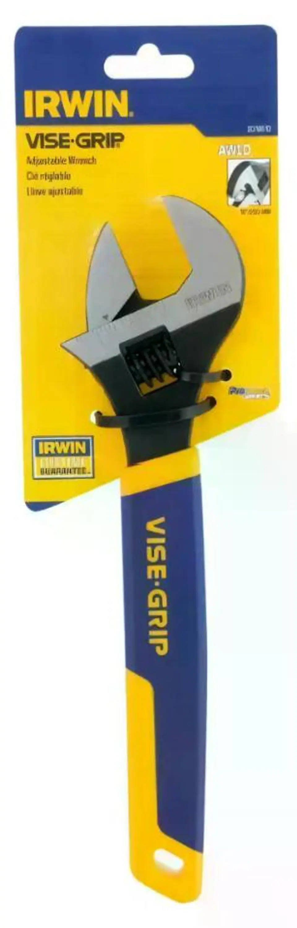Llave Francesa Ajustable Irwin 10 Pulgadas (250 Mm) Color Azul Azul 10