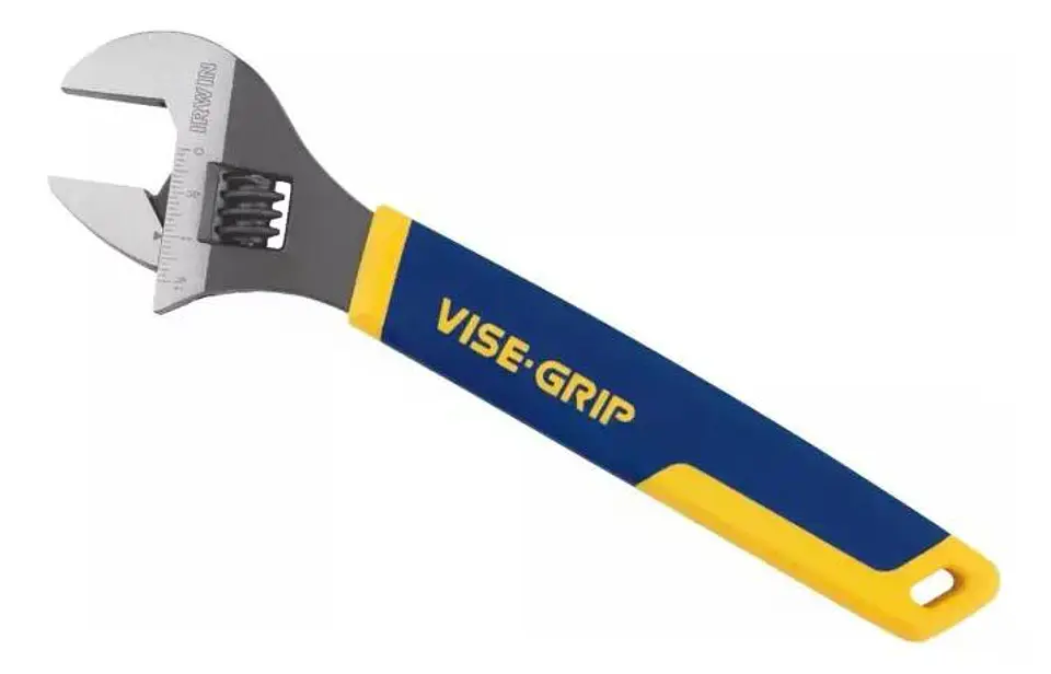 Llave Francesa Ajustable Irwin 10 Pulgadas (250 Mm) Color Azul Azul 13