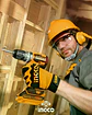 Set Kit Taladro Y Esmeril Bl Inalamb 20v Ingco + 2 Bat + Acc - Miniatura 15