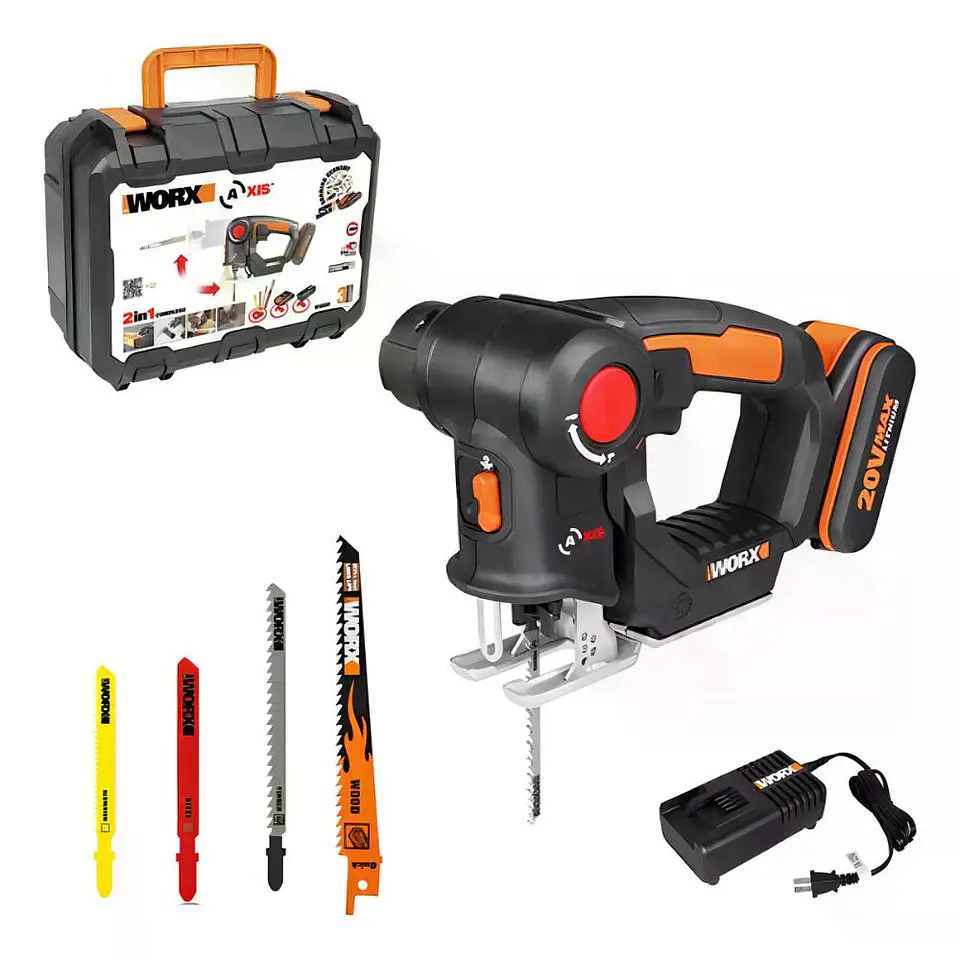 Sierra Sable Eléctrica Worx Wx550 9