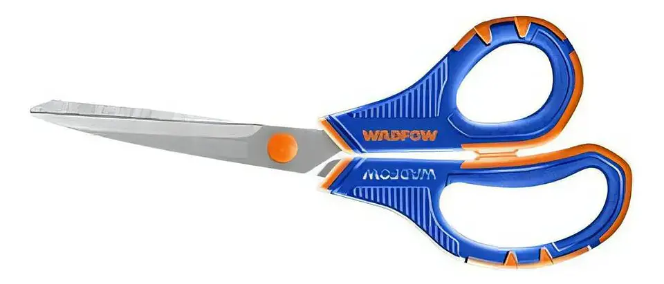 Tijera Universal 215 Mm 8.5 Pulgadas Acero Inox Wadfow Azul 8