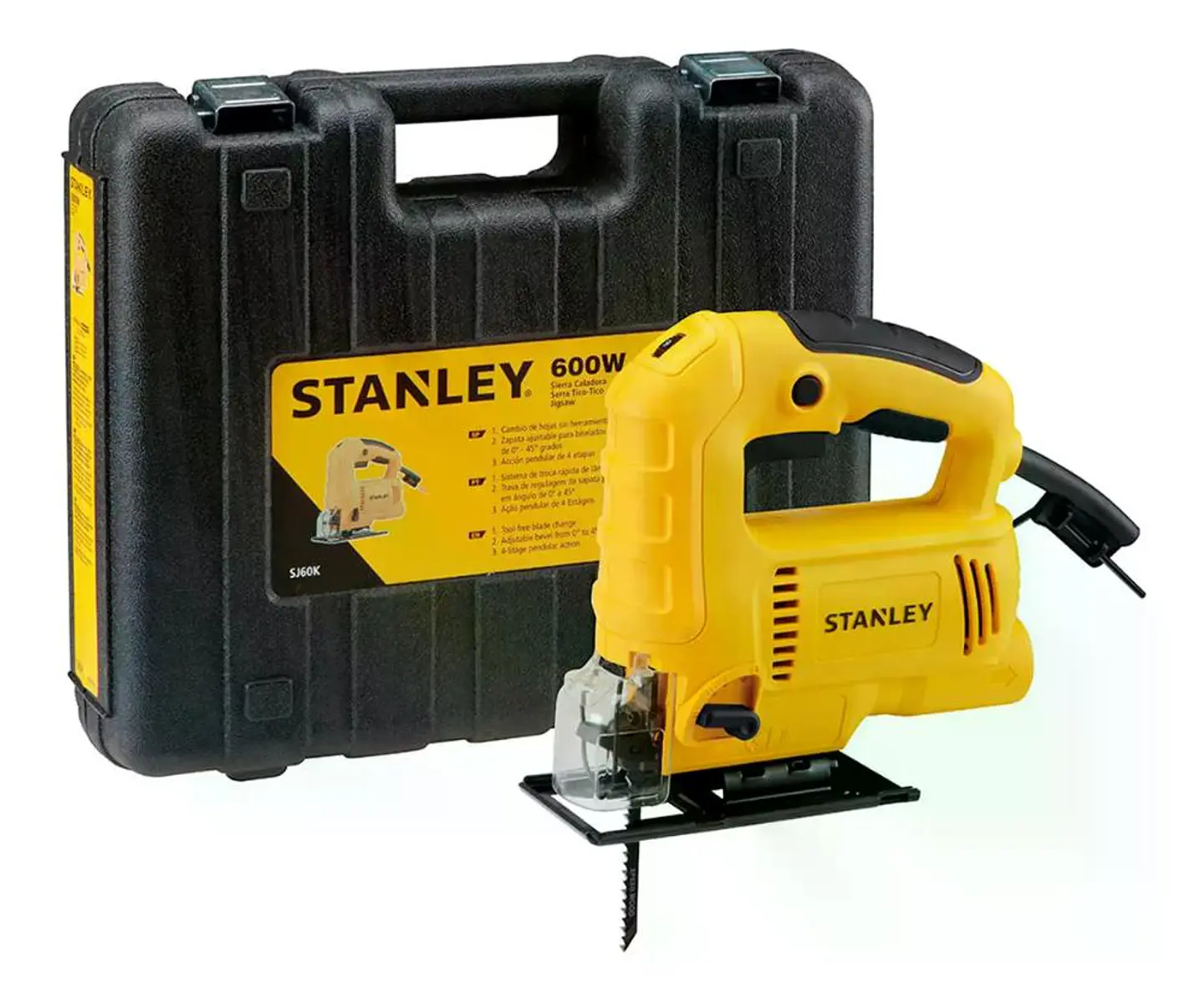 Sierra Caladora 600w Stanley Sj60k- B2c 9