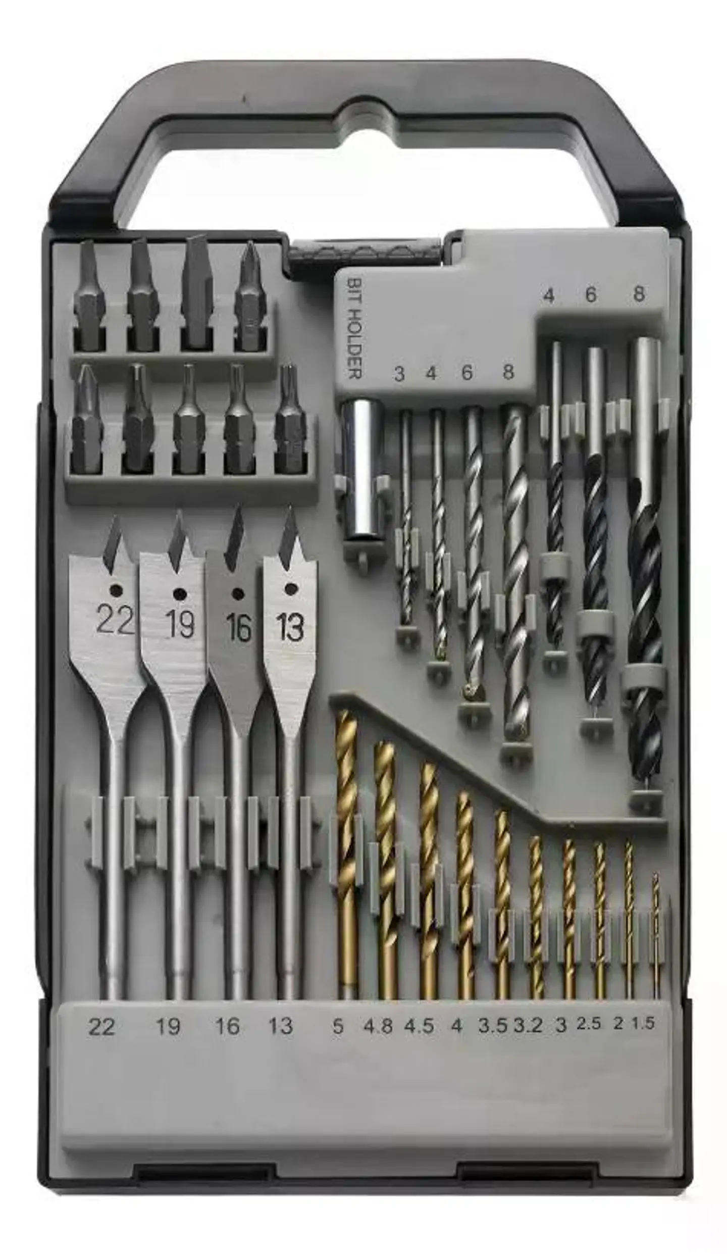 Set De Brocas Y Accesorios 31 Unidades Bauker 6