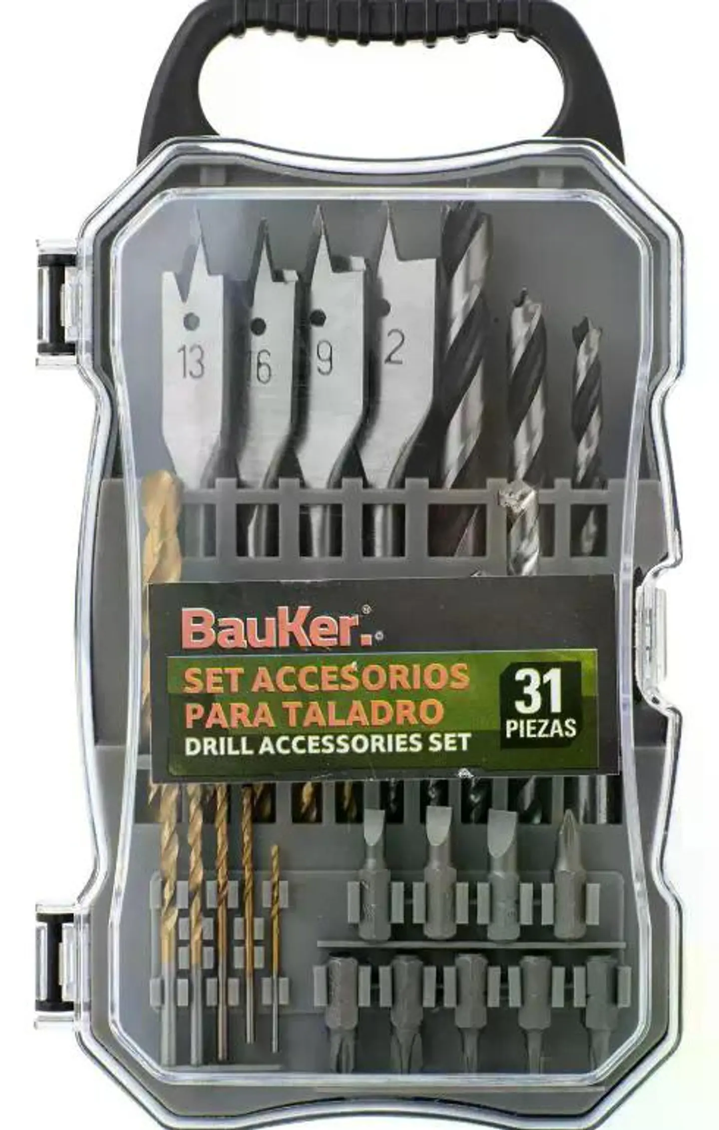 Set De Brocas Y Accesorios 31 Unidades Bauker 7