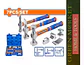 Set Juego De Martillos Para Carroceria 7 Pzs Wadfow Whz1d07 - Miniatura 10