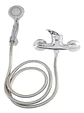 Llave Monomando Ducha Domenica Taumm Plata Cromado - Miniatura 9