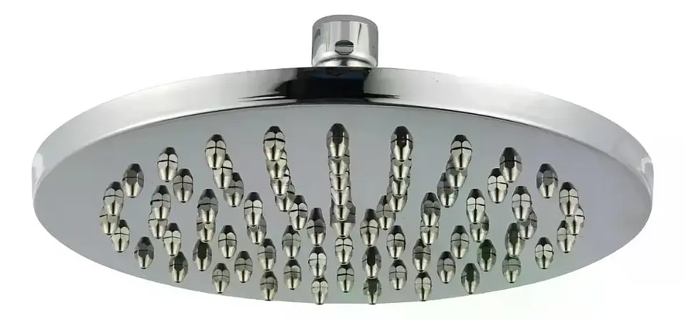 Plato Ducha Redondo Acero Inox 8 Taumm Plateado Plateado 6