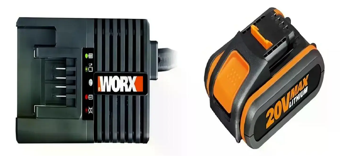 Taladro Percutor Inalámbrico Worx 13 Mm 20v + Bat + Cargador Negro 50/60 Hz 10
