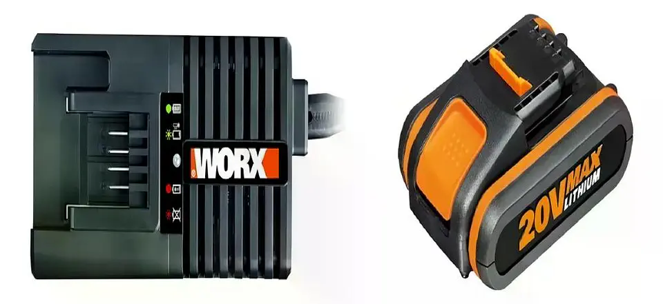 Taladro Percutor Inalámbrico Worx 13 Mm 20v + Bat + Cargador Negro 50/60 Hz 10