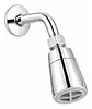 Brazo Ducha Cromada Abs Al Muro Con Difusor Taumm Acabado Brillante Color Plateado Plata Cromado - Miniatura 1