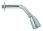 Brazo Ducha Cromada Abs Al Muro Con Difusor Taumm Acabado Brillante Color Plateado Plata Cromado - Miniatura 2