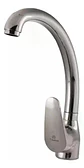 Llave Monomando Lavaplatos Vertical Domenica Taumm Plateado Brillante - Miniatura 4