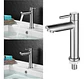 Llave Lavatorio Lavamanos Tipo Inox Taumm Metal Inox - Miniatura 1